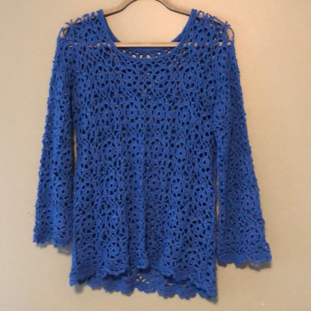 Handmade Crochet Sweater from Italy